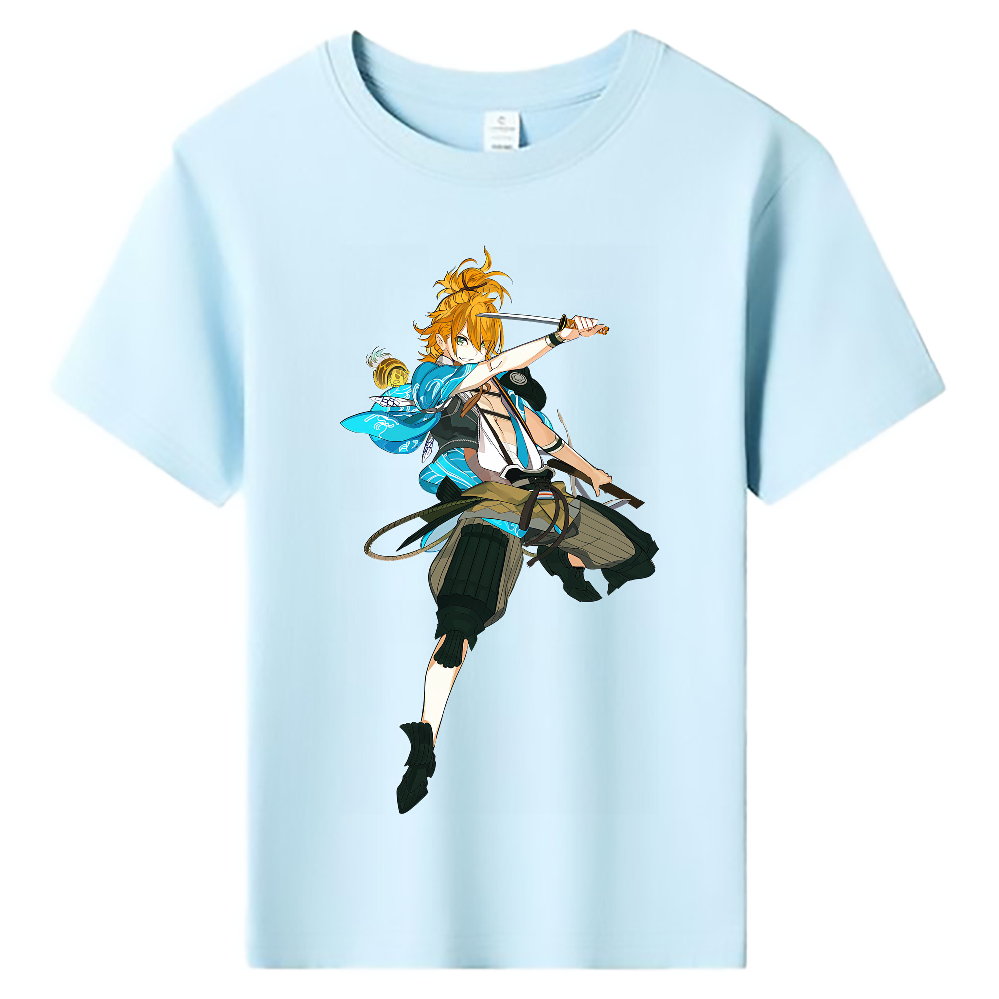 （画像用） 刀剣乱舞 Touken Ranbu 綿100％キッズTシャツ（フロントプリント）